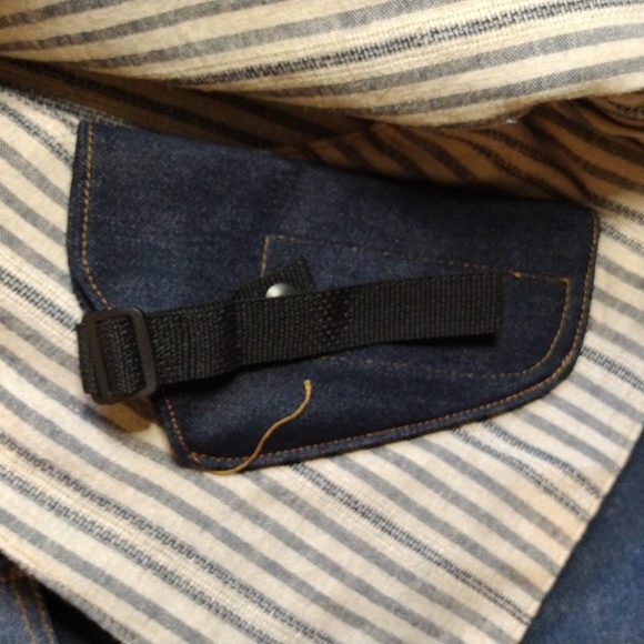 Denim concealed carry CCW jacket men's XXL - Picture 8 of 9